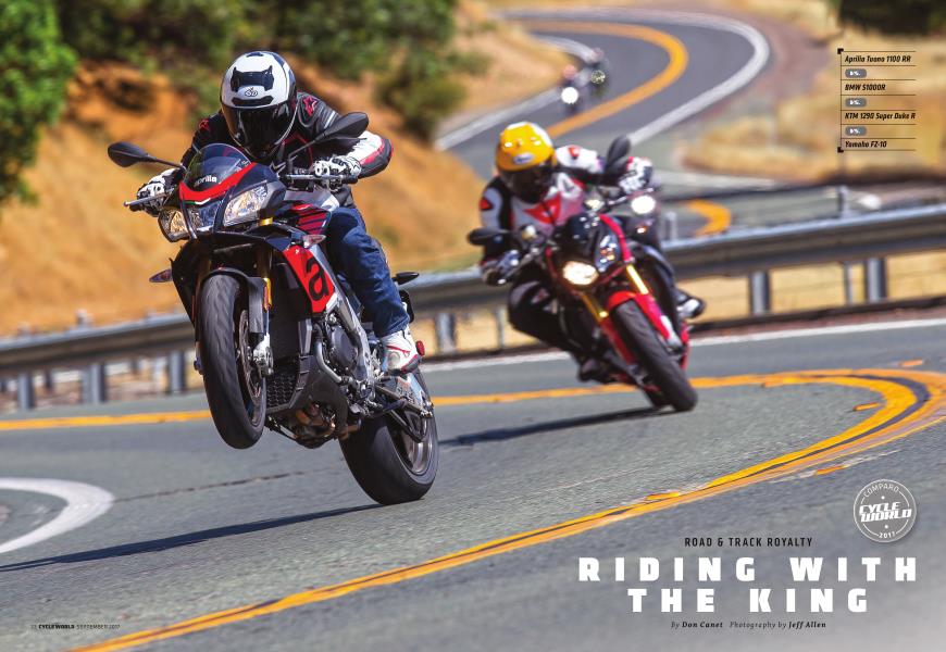 Road & Track Royalty Riding With the King