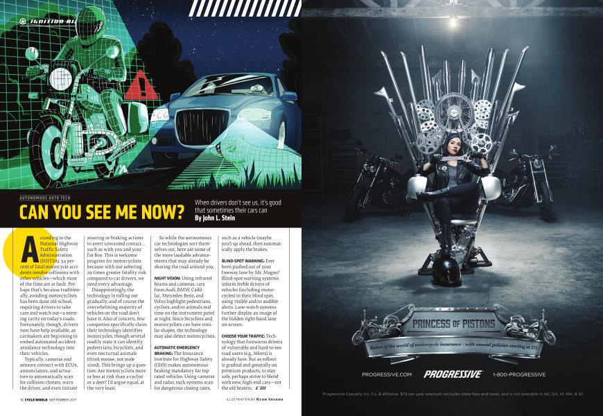 Autonomous Auto Tech Can You See Me Now?