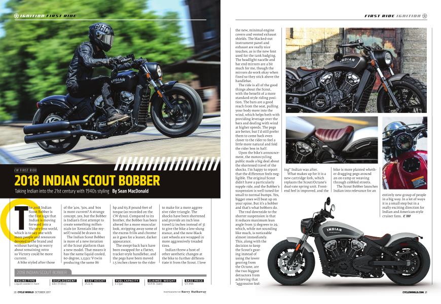 2018 Indian Scout Bobber