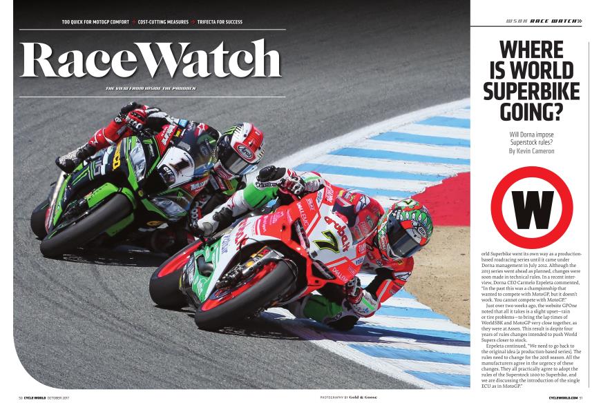 Where Is World Superbike Going?