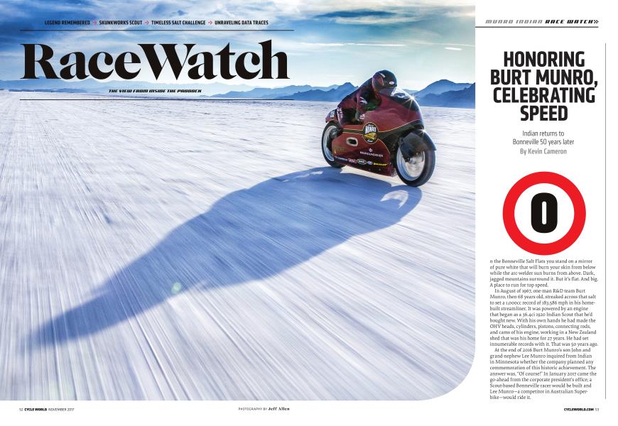 Honoring Burt Munro, Celebrating Speed