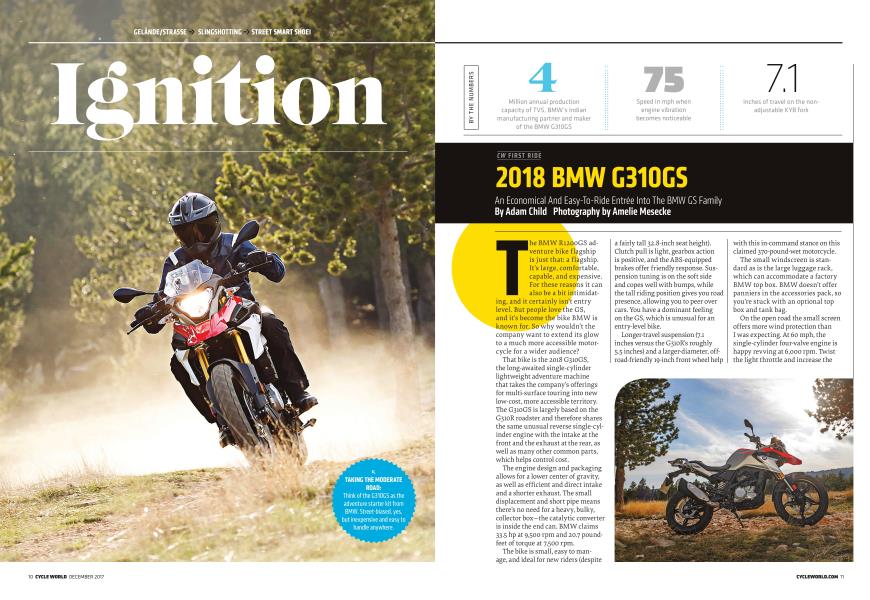 2018 Bmw G310gs