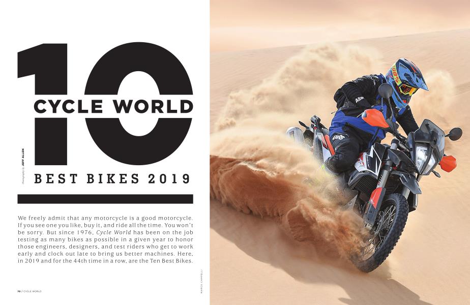 Cycle World 10 Best Bikes 2019