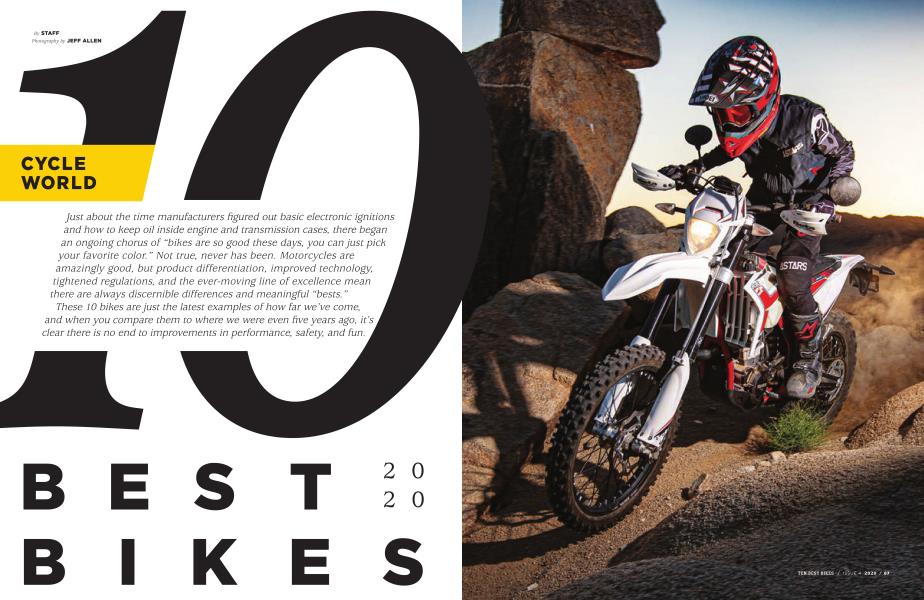 2020 10 BEST BIKES