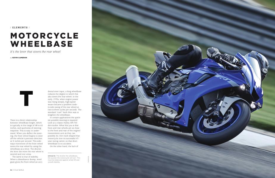 MOTORCYCLE WHEELBASE