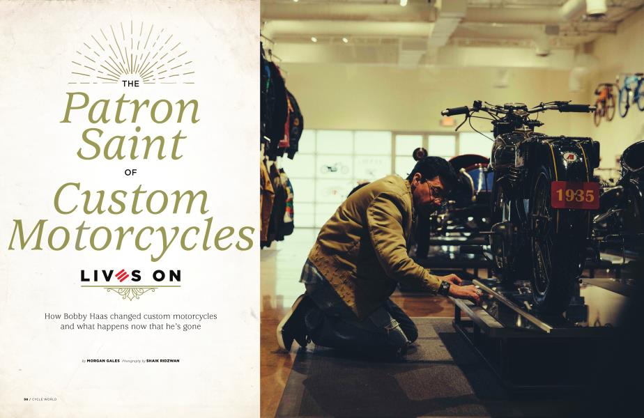 The Patron Saint of Custom Motorcycles LIVES ON