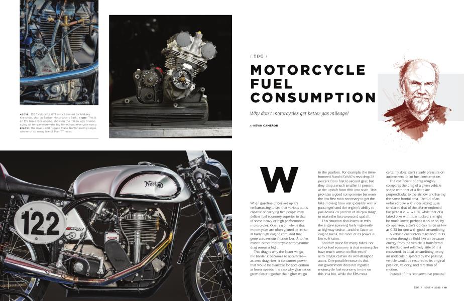 MOTORCYCLE FUEL CONSUMPTION